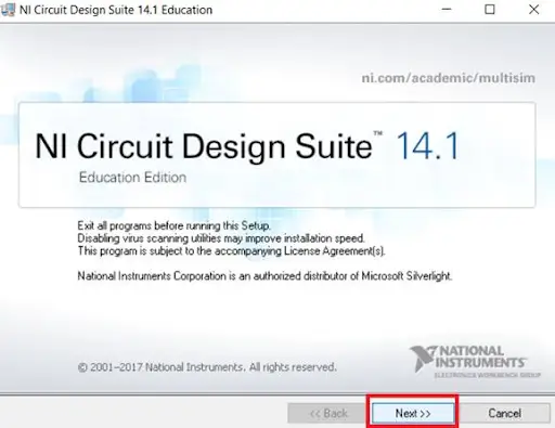 MultiSim – NI Circuit Design Suite