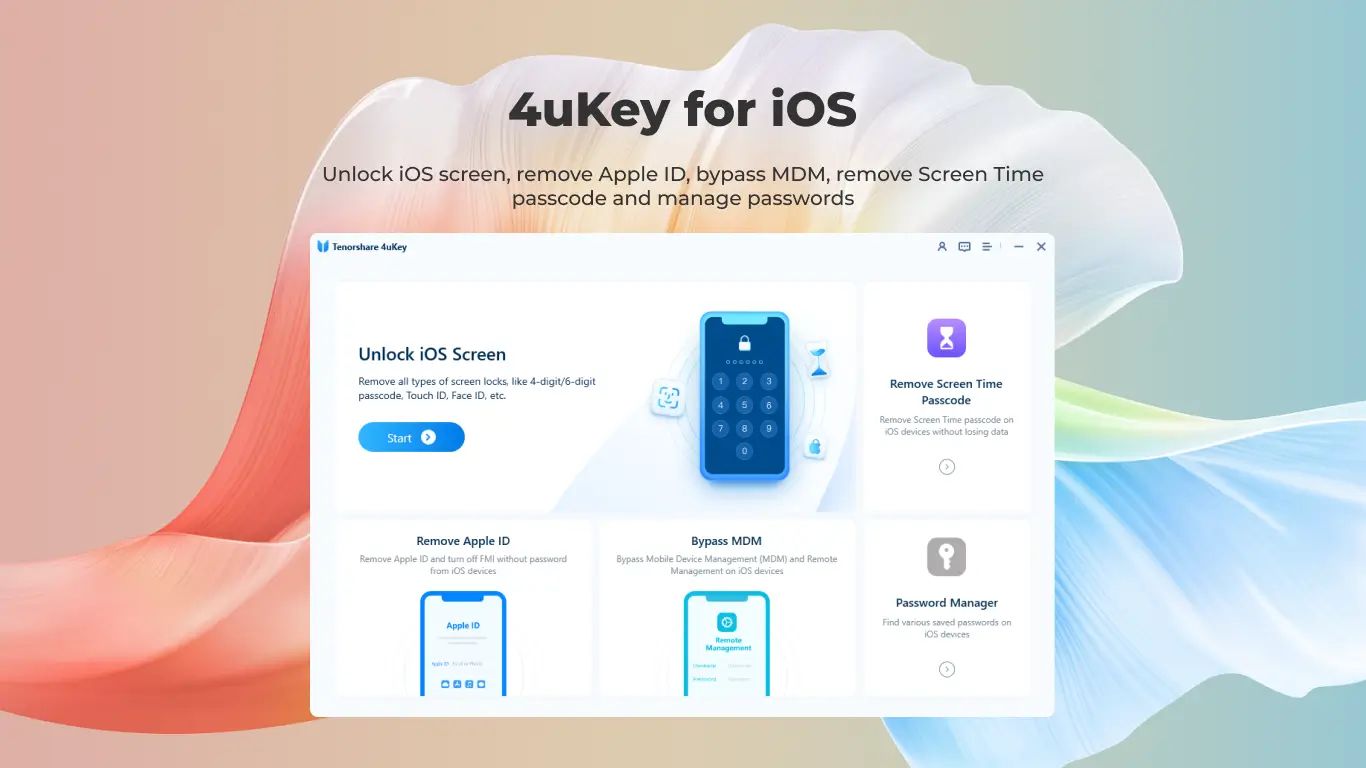 Tenorshare 4uKey for iPhone ITA