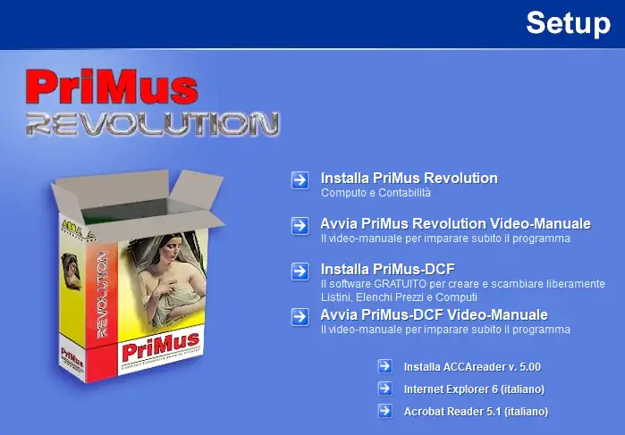 Acca PriMus DCF Revolution ITA